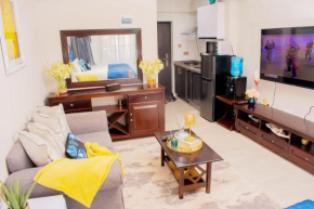 Cozy studio apartment with patio